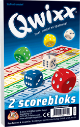 White Goblin Games Qwixx scoreblokken dobbelspel uitbreiding 8+