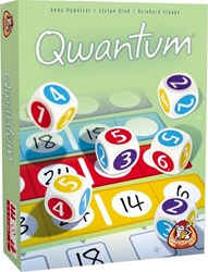 White Goblin Games dobbelspel Qwantum - strategisch familiespel 8+