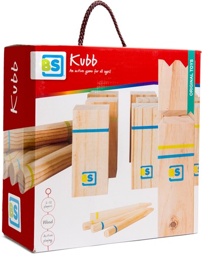 BS Toys houten werpspel Kubb