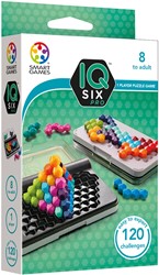 Smart Games denkspel IQ Six Pro - 120 opdrachten - breinbreker