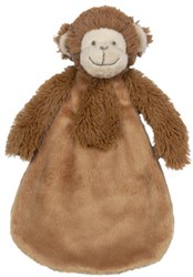 Happy Horse knuffeldoekje aap Micha - bruin - baby cadeau - pluche