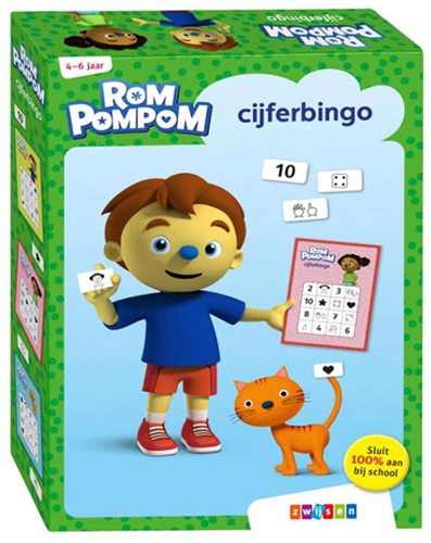 Rompompom Cijferbingo