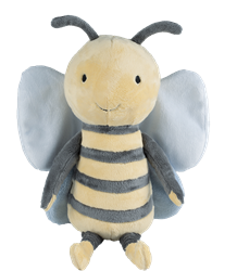 Happy Horse knuffel Bee Benja 36cm - blauw geel - pluche bij knuffel