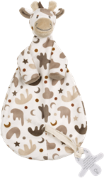 Happy Horse knuffeldoekje giraffe Gino - bruin baby cadeau