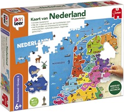 Jumbo Jumbo ik leer kaart van Nederland 19926