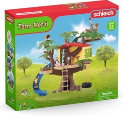 Schleich Farm World boomhut speelset - avontuurlijk speelgoed boerderij