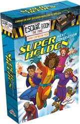 Identity games escape room spel familie uitbreiding superhelden