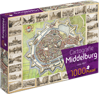 Tucker's Fun Factory puzzle Cartographie Middelburg 1000 pièces