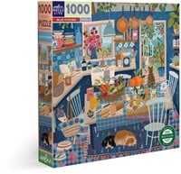 eeBoo Blue Kitchen (1000)