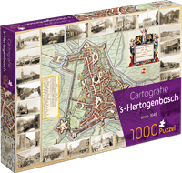 Tucker's Fun Factory puzzle cartographie 's-Hertogenbosch 1000 pièces