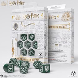 Q-Workshop Harry Potter - Slytherin Modern Dice Set - Green (7)