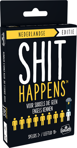 Goliath Goliath - Shit Happens Pocket Editie 18+ NL