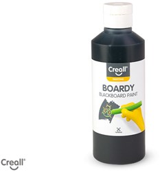 Creall schoolbordverf zwart 250 ml - creatieve verf voor krijtborden