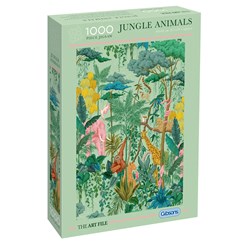 Gibsons legpuzzel Jungle Animals 1000 stukjes karton volwassenen