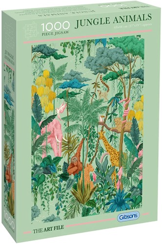 Gibsons Jungle Animals (1000)