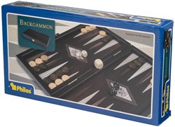 Philos Backgammon spel Kassette Skariana Klein reisspel