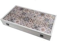 Philos Backgammon Kassette Lefkada Groot