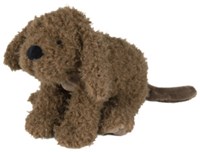 Happy Horse knuffel hond Labradoodle Larry 28cm - bruin - pluche speelgoed