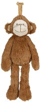 Happy Horse muziekknuffel aap Micha - bruin - baby slaap knuffel