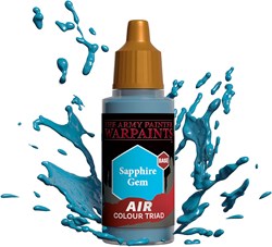 The Army Painter acrylverf blauw Air Sapphire Gem 18 ml modelbouw