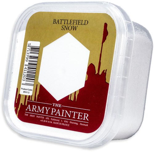 The Army Painter matériau de base neige pour miniatures et dioramas