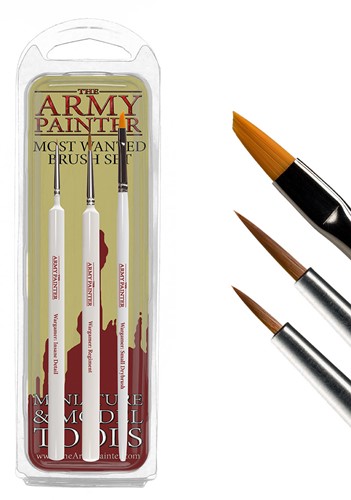 The Army Painter Most Wanted Brush Set