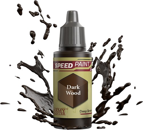 The Army Painter hobbyverf acrylverf Dark Wood bruin 18ml miniaturen