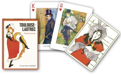 Piatnik Toulouse-Lautrec Speelkaarten - Single