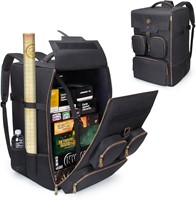 Enhance Gaming Board Game Backpack - Black (Large)
