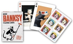 Piatnik cartes à jouer art Banksy - More Banksy Single Deck multicolore