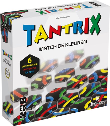 Tantrix jeu - jeu de société éducatif pour 1 à 6 joueurs, multicolore