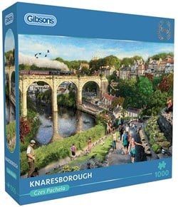 Gibsons legpuzzel Knaresborough 1000 stukjes - rustiek landschap