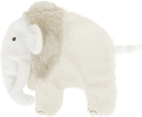 Happy Horse knuffeldoekje mammoet Milo - ecru baby cadeau pluche
