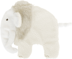 Happy Horse knuffeldoekje mammoet Milo - ecru baby cadeau pluche