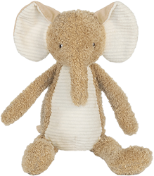 Happy Horse peluche éléphant Elin 34cm - marron - peluche recyclée durable