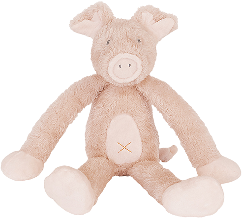 Happy Horse peluche cochon Pinky 32cm - Jouet en peluche rose