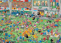 Puzzel Jan Van Haasteren Europa's voetbalkampioen  1000 stukjes