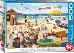 Eurographics XXL stukjes - Keine Katzen erlaubt - 500 stukjes