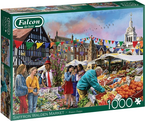 Falcon Legpuzzzel - Saffron Walden Market, 1000st.