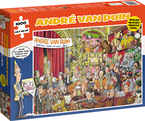 Puzzel AndrÃ© van Duin - 60 Jaar In Het Vak, 1000st.