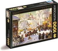 D-Toys puzzle Boris Kustodiev Maslenitsa 1000 pièces art-2