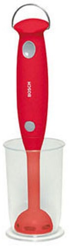 Klein Bosch speelgoed staafmixer - speelgoedkeuken accessoire rood