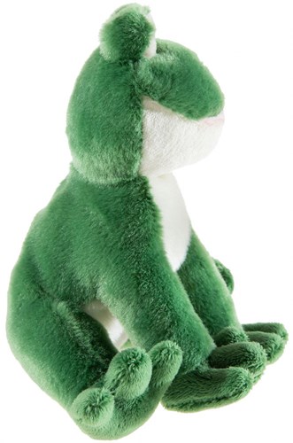 Heunec peluche grenouille en PET recyclé - jouet durable 15cm-2