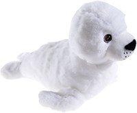 Heunec peluche phoque en PET recyclé 30cm jouet durable-2