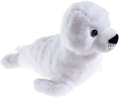 Heunec peluche phoque en PET recyclé 30cm jouet durable-3