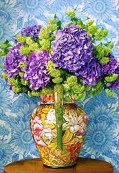 Castorland puzzel Bouquet of Hydrangeas - 1000 stukjes bloemen