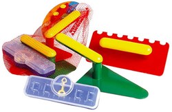 Androni Giocattoli ensemble d'outils de construction jouet - 3 pièces - plastique