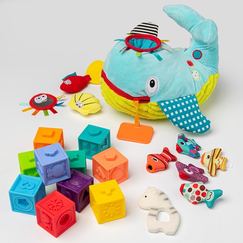 Finn's Toy Box Cadeau de naissance - 0 à 3 mois