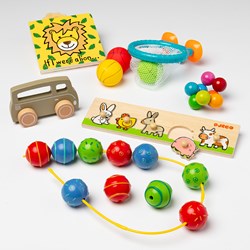 Finn's Toy Box Cadeau de naissance - 0 à 3 mois