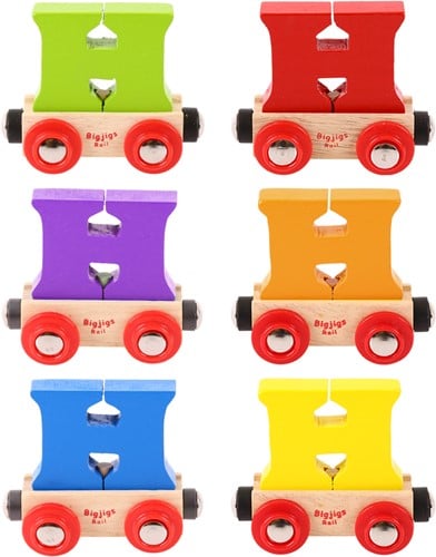 Bigjigs Lettertrein H